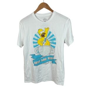 TS1072 Men’s The Simpsons 20th Century Fox BART Simpson #1 Dad T Shirt M